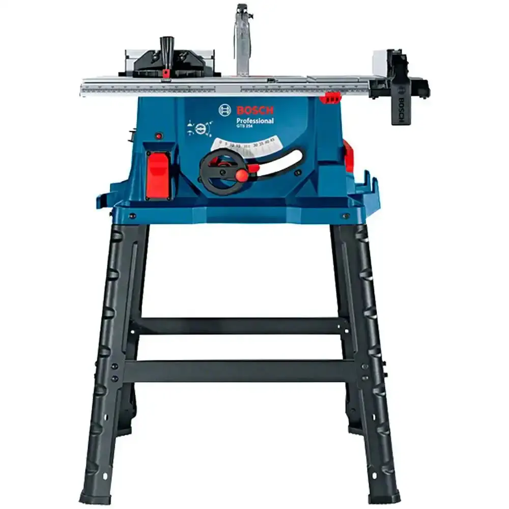 Serra circular de mesa 10POL 1800W Bosch com parafusadeira a bateria 4,8V e kit 12 peças evald 220 V — fotografia 12
