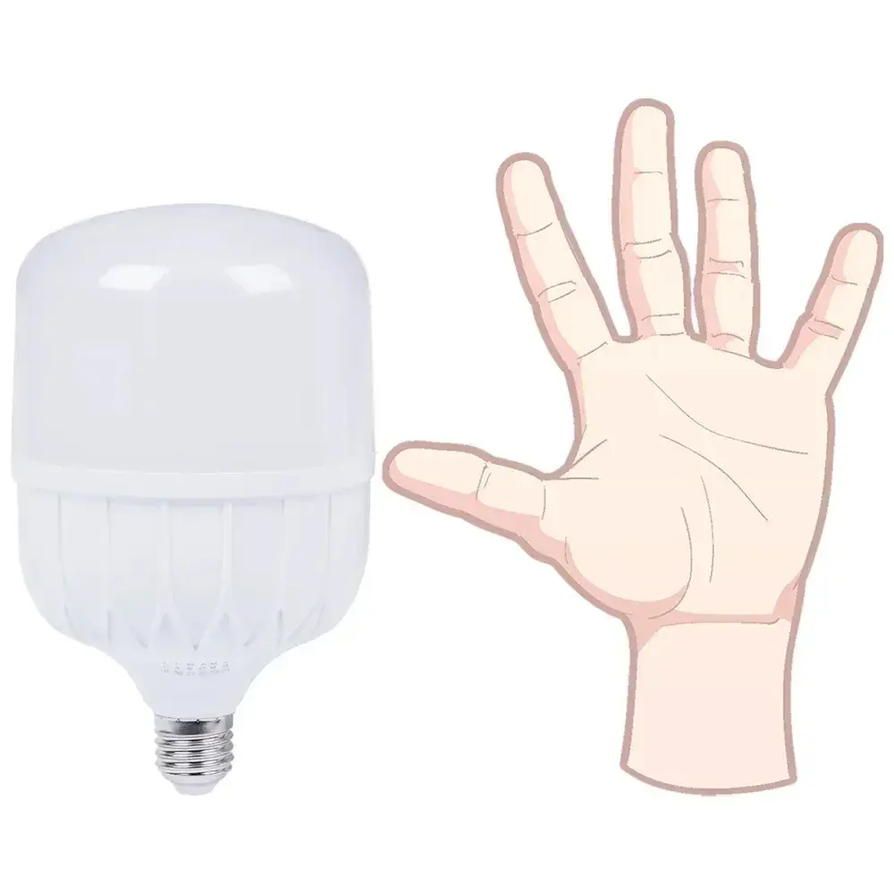 Lâmpada high led E27 50W branca bivolt Liege — fotografia 8