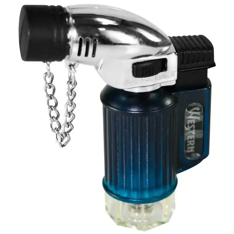 Mini maçarico recarregável com interruptor e controle de fluxo 6000 Western — fotografia de referência