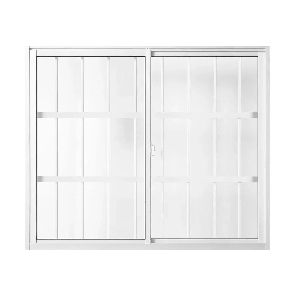 Janela de alumínio 2 folhas 100X120MM Aluvid