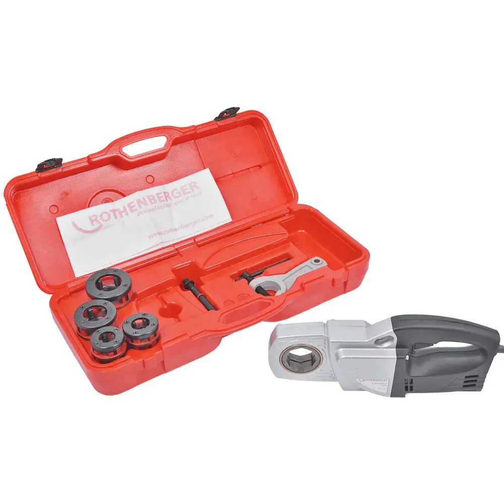 Rosqueadeira portátil 1/2-1.1/4 bsp 220V s. mini 1250 Rothenberger