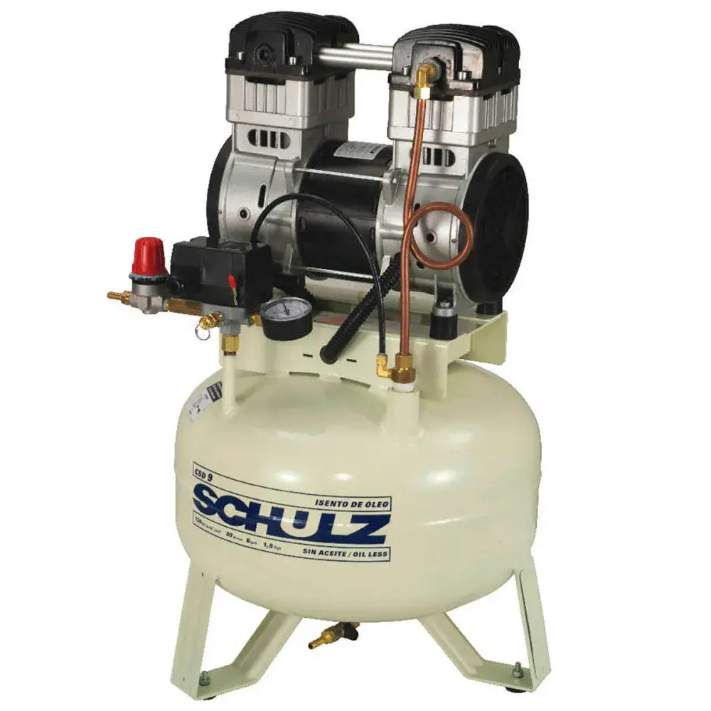 Compressor isento de oléo 220V 30L 1,5HP 9PCM Schulz