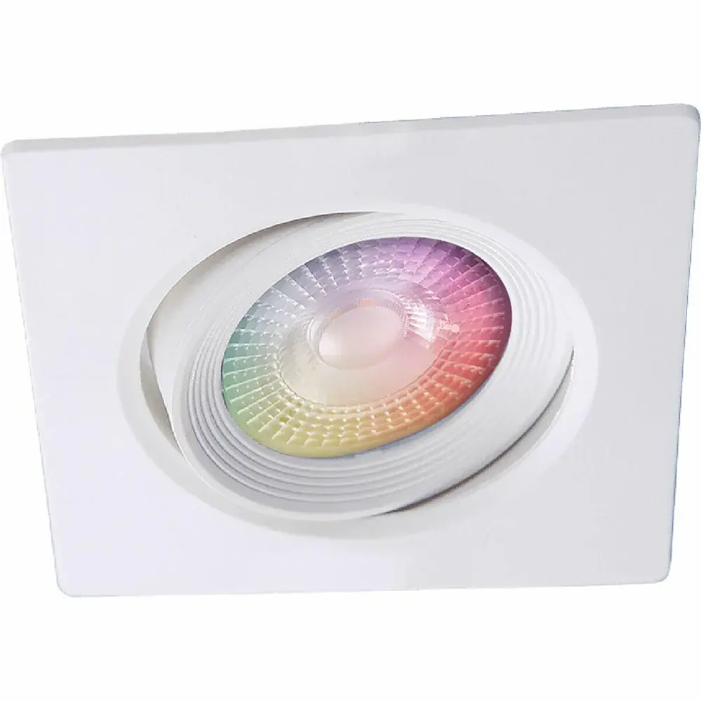 Spot smart led 350 lm 5 w redondo de embutir da Tramontina — fotografia de referência