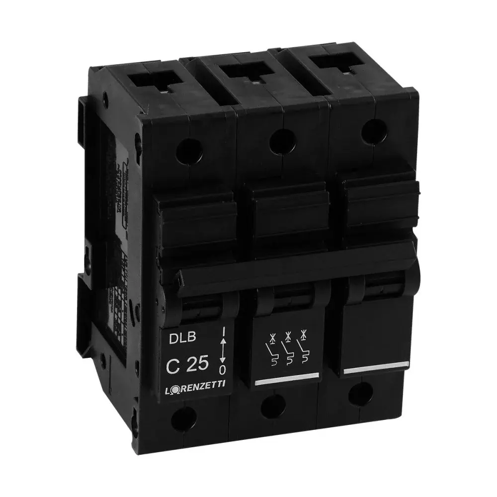 Disjuntor unipolar 25A bolton nema dlb Lorenzetti