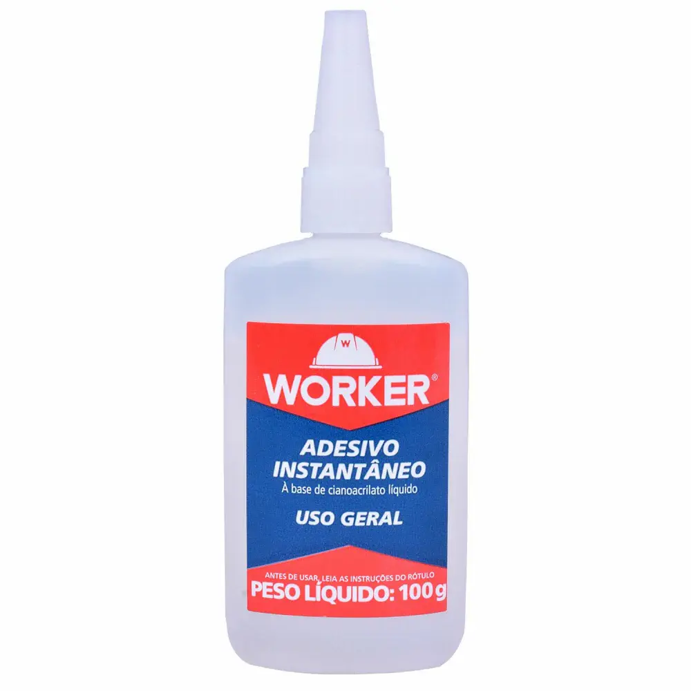 Adesivo instantâneo ultrarrápido 100G Worker
