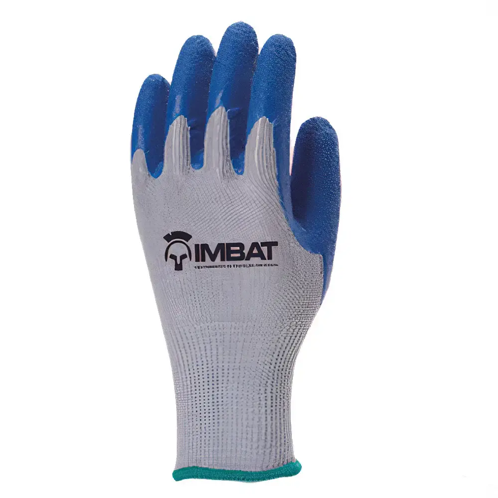 Kit 5 luvas de algodão e latex azul T9 LV-A-BLAZ-9 Imbat — fotografia 5