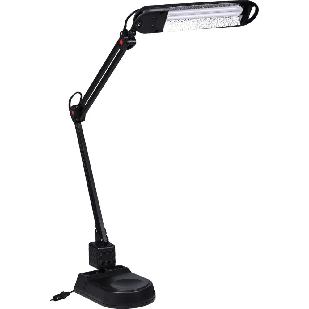 Luminária de mesa fluor preta Hidromel 220V