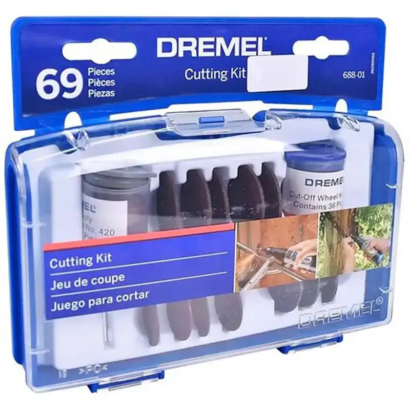 Dremel 688 - Kit para Micro Retífica Dremel c/ 69 peças DREMEL — fotografia 3