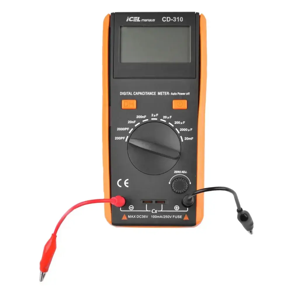 Capacímetro digital CD-310 a bateria Icel — fotografia 8