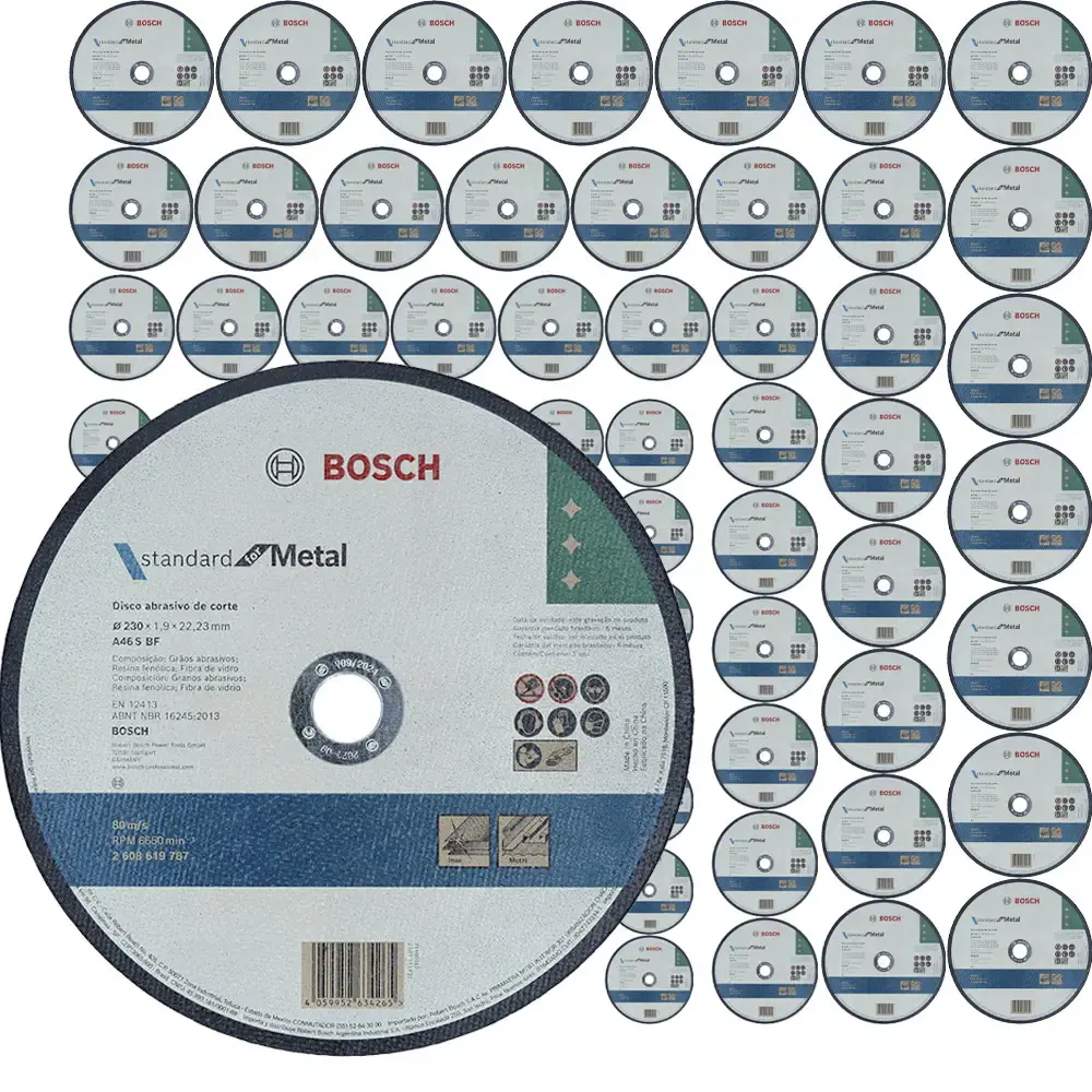 Disco corte standard for metal 230X19MM 2608619787000 50X Bosch