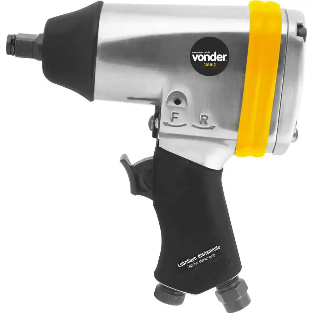 Chave de impacto pneumática 339Nm 1/2 POL 12,7 mm CIV 012 VONDER — fotografia 11
