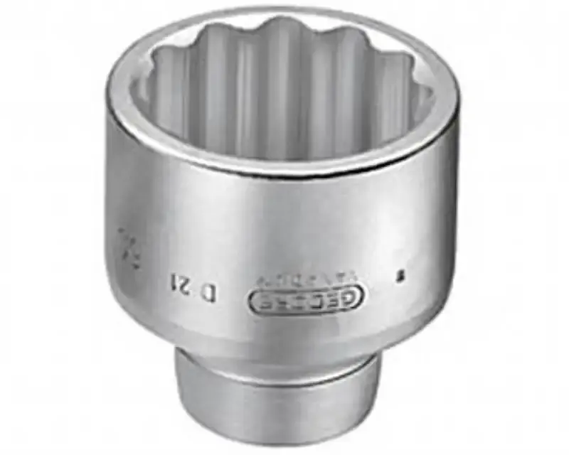 Soquete Encaixe 1 x 75MM Estriado GEDORE — fotografia de referência