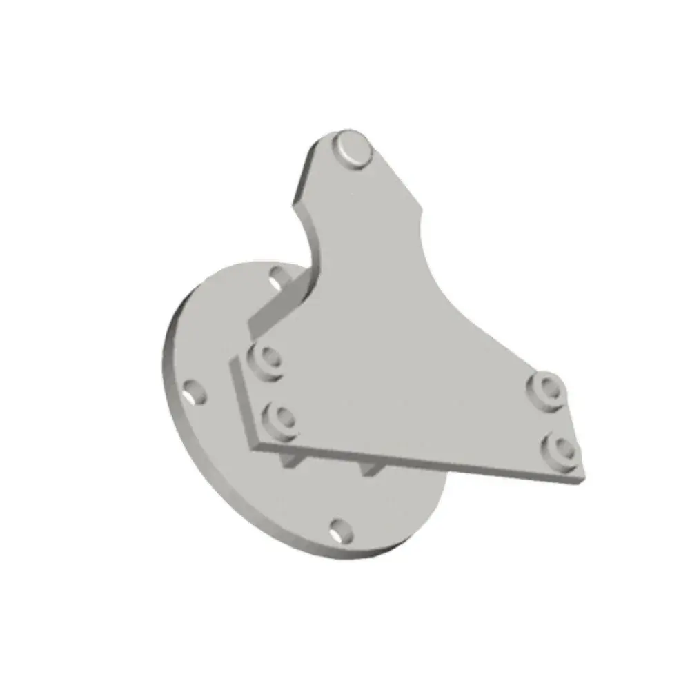 Placa acessória p/caixa de cambio zf modelo 16S da Raven