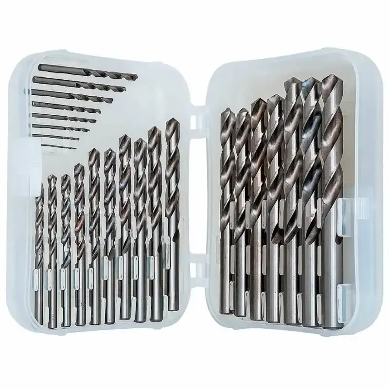 Broca aço rápido 1.0 a 13.0 MM kit com 25 peças Tramontina — fotografia de referência
