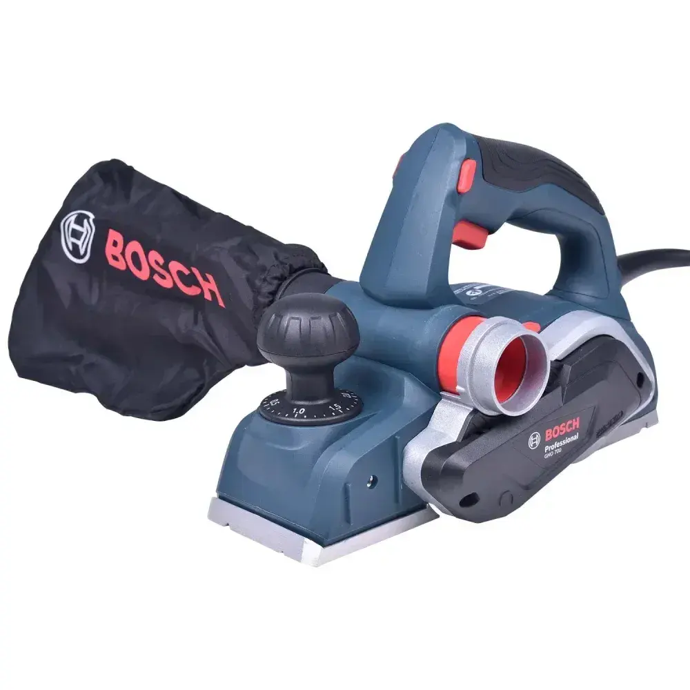 Plaina elétrica GHO-700 2,6MM 16500RPM 700W 127V Bosch — fotografia 6