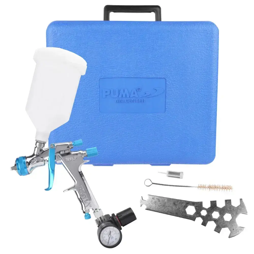 Pistola pintura gravidade 1,2MM hvlp Puma — fotografia 6