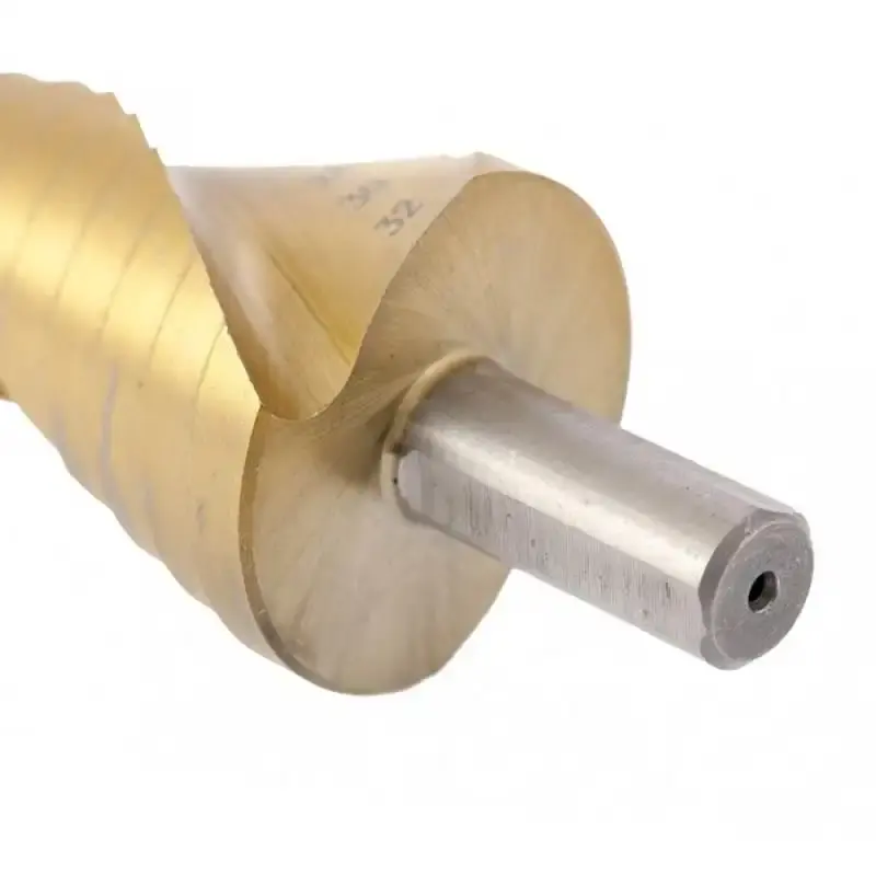 Broca escalonada de 4 à 32 MM HSS espiral profissional MTX — fotografia 4