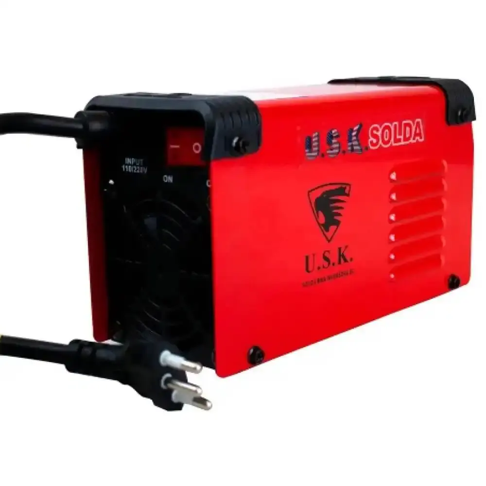Máquina de solda inversora 225 mini bivolt MMA-225 USK — fotografia 3