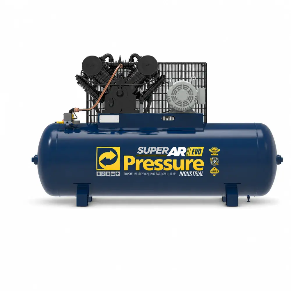 Compressor de ar evo 60PCM v 425L 220/380V Pressure