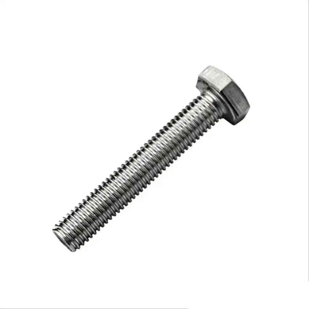 Parafuso sextavado zincado unc 1/4 x 02 Belenus