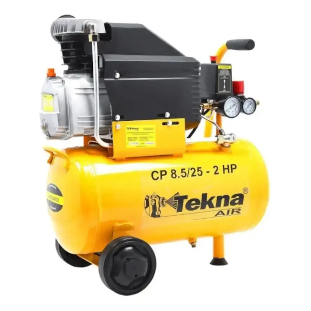 Compressor de ar 2.0 HP 24 litros 8.5 PÉS CP8525 Tekna 110V