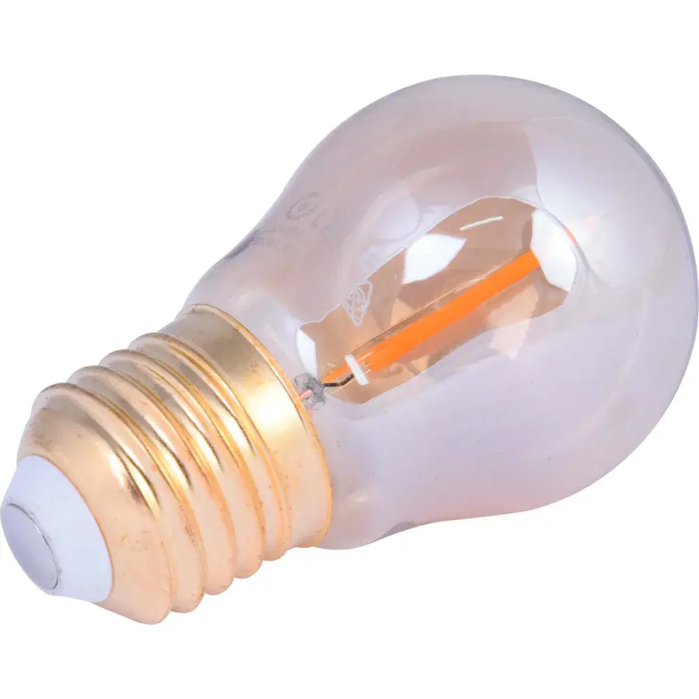 Lâmpada led filamento vintage globo G45 bivolt Liege — fotografia 4