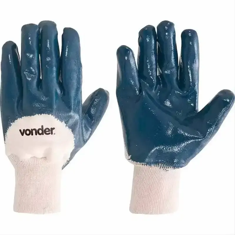 Luva de malha com borracha nitrílica n° 10 MNV 0001 Vonder — fotografia de referência