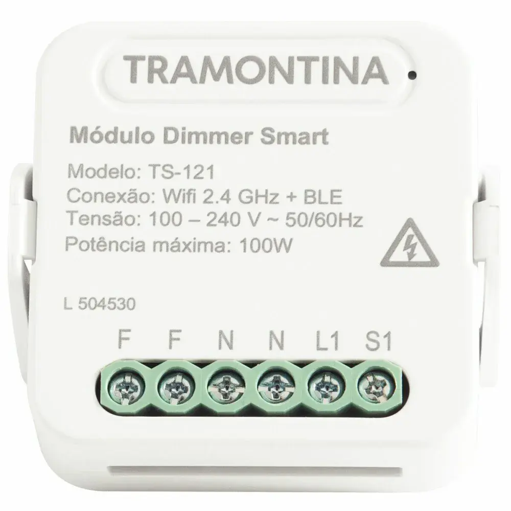 Módulo dimmer smart 100-240V 1 canal da Tramontina — fotografia 2