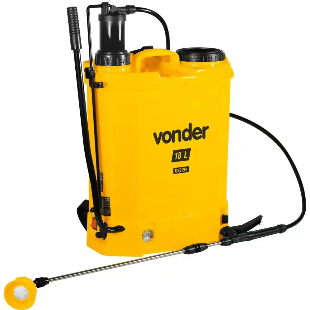 Pulverizador Costal 18 Litros 2 em 1 Manual ou à Bateria VONDER — fotografia de referência