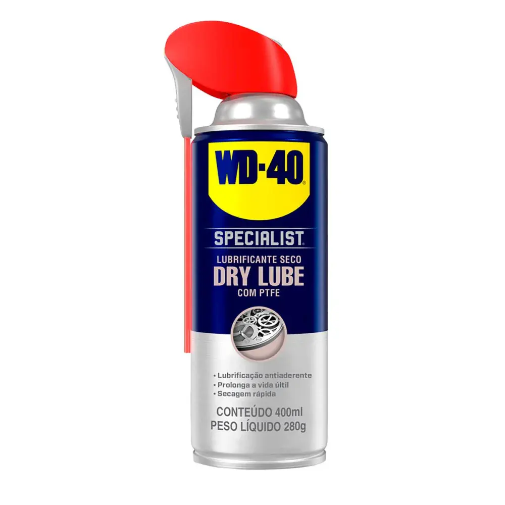 Lubrificante dry lube specialist seco aerossol 400ML Wd-40