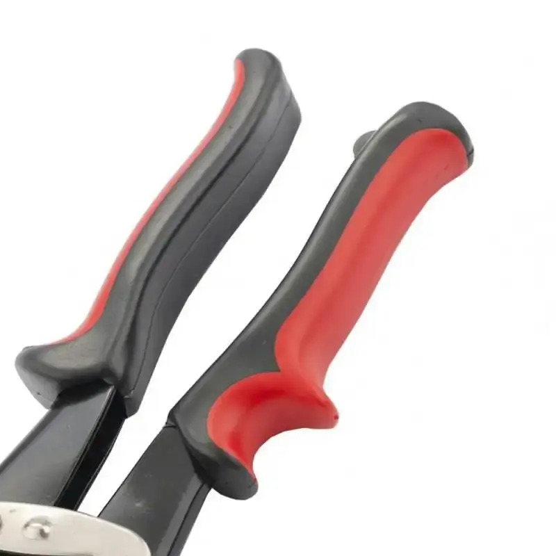Tesoura funileiro 10 POL 250 MM corte direito aviação MTX — fotografia 3