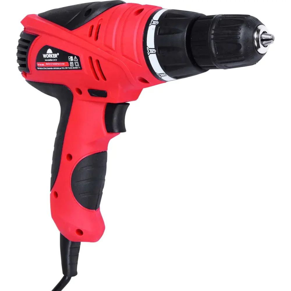 Furadeira parafusadeira FPW300 3/8” 10MM 280W 127V da Worker — fotografia 3