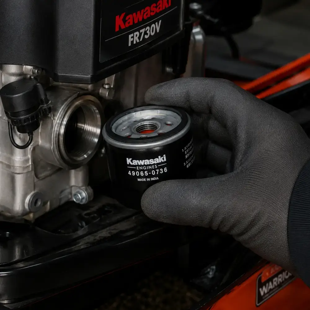 Filtro de óleo rider 316T FR730V-S13 490650736BK Husqvarna — fotografia 5