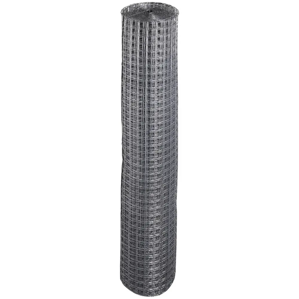 Tela soldada crimpada malha 5X5CM fio 2,76MM rolo 2,03M x 20M Acerosid