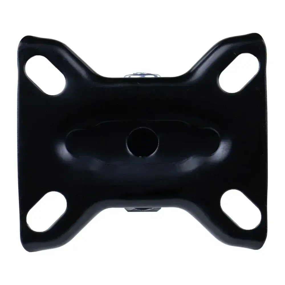 Rodízio fixo de poliuretano 150MM preto Worker — fotografia 6