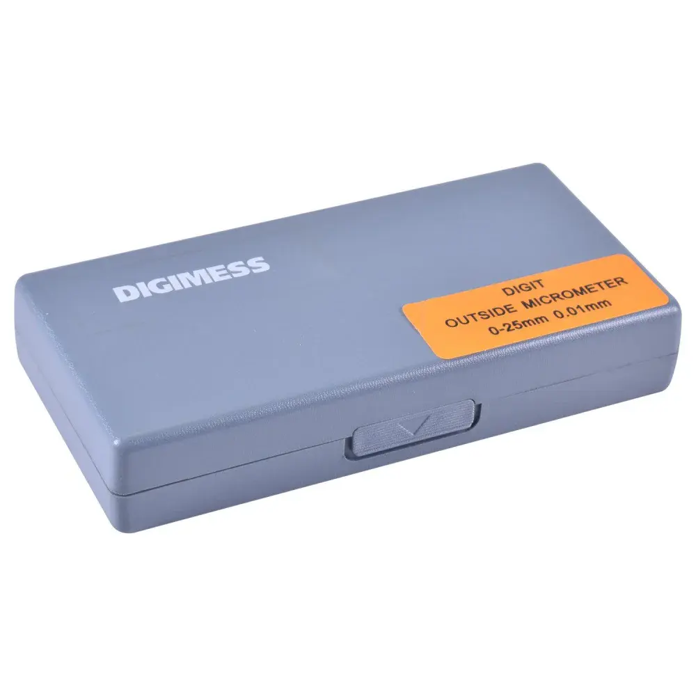 Micrômetro externo capacidade de 0 a 25MM 0,004MM contador mecânico 110.400 Digimess — fotografia 5