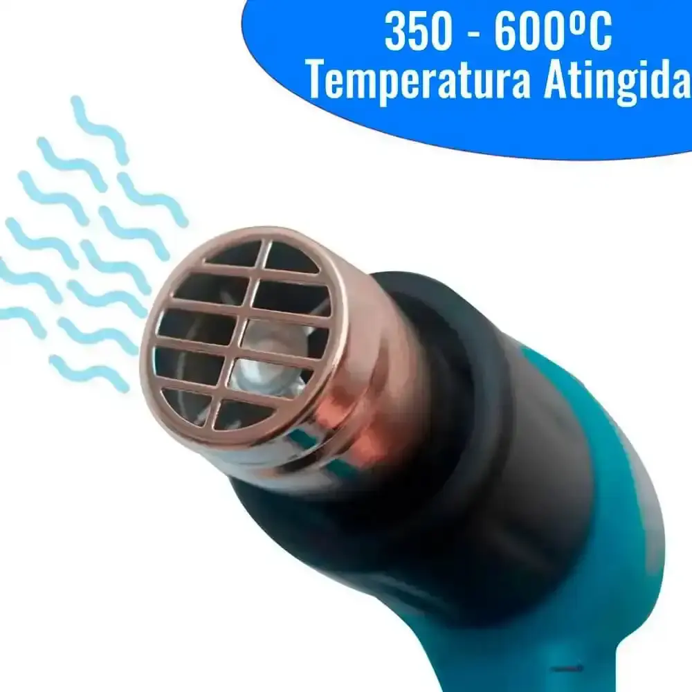 Soprador térmico 2000W evst Evald 110 V — fotografia 6