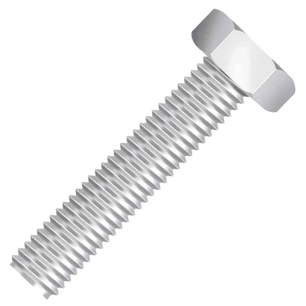 Parafuso sextavado unc inox ri 5/16"X2.1/2" Ciser 20 peças — fotografia de referência