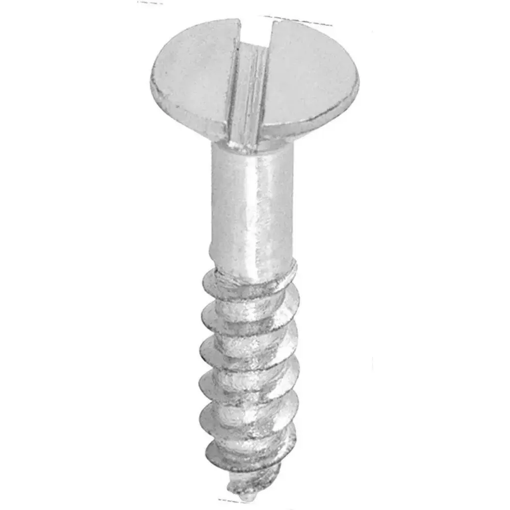 Parafuso madeira cabeça chata 4,5X30MM 500 peç Worker — fotografia de referência