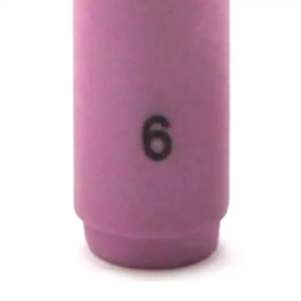Bocal cerâmica para tocha TIG N°6 com 10 uni TE422 Oximig — fotografia 5
