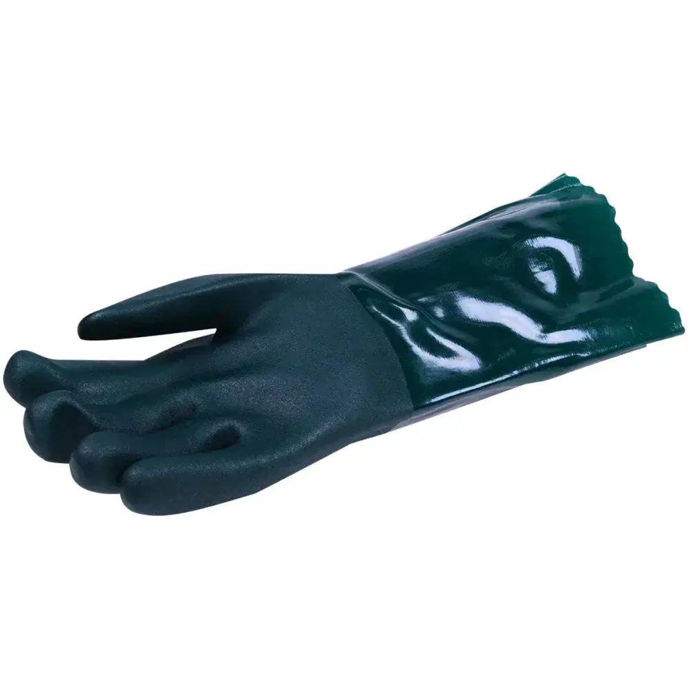Luva de pvc com forro poliéster 35CM g Worker — fotografia 8