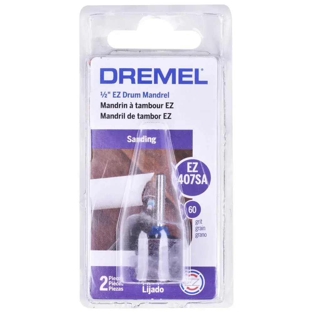 Mandril para tubo de lixa de 1/2 EZ-407 Dremel — fotografia 5