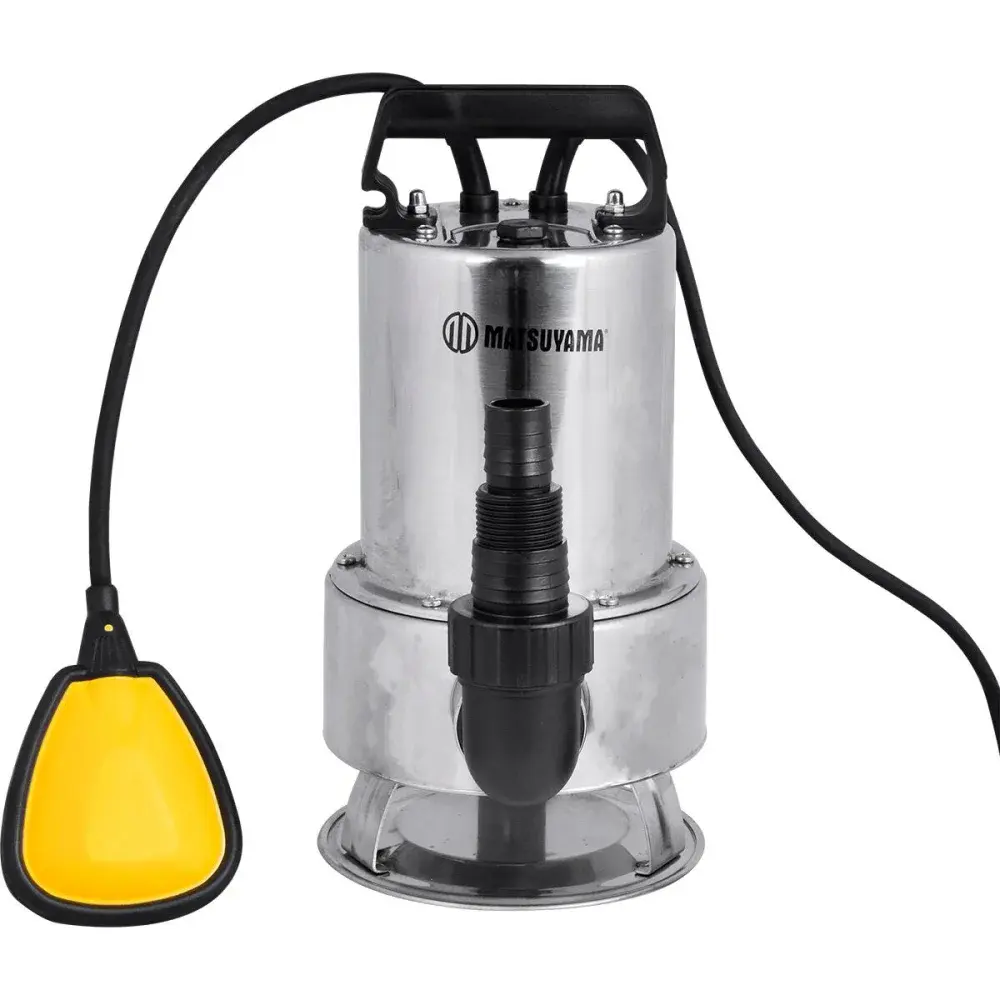 Bomba submersível inox motor 1HP 750W 220V Matsuyama