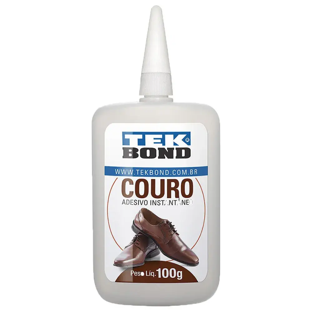 Adesivo instantâneo Tekbond couro 100G — fotografia de referência