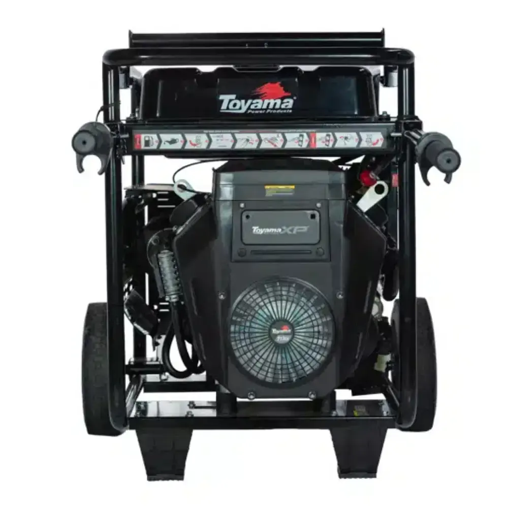 Gerador energia gasolina 17KVA trifásico AVR 380V TG150000CXE3-XP Toyama — fotografia 3