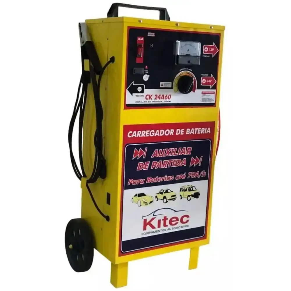 Carregador de bateria 50AH/12V 25AH/24V CK24A60 Kitec