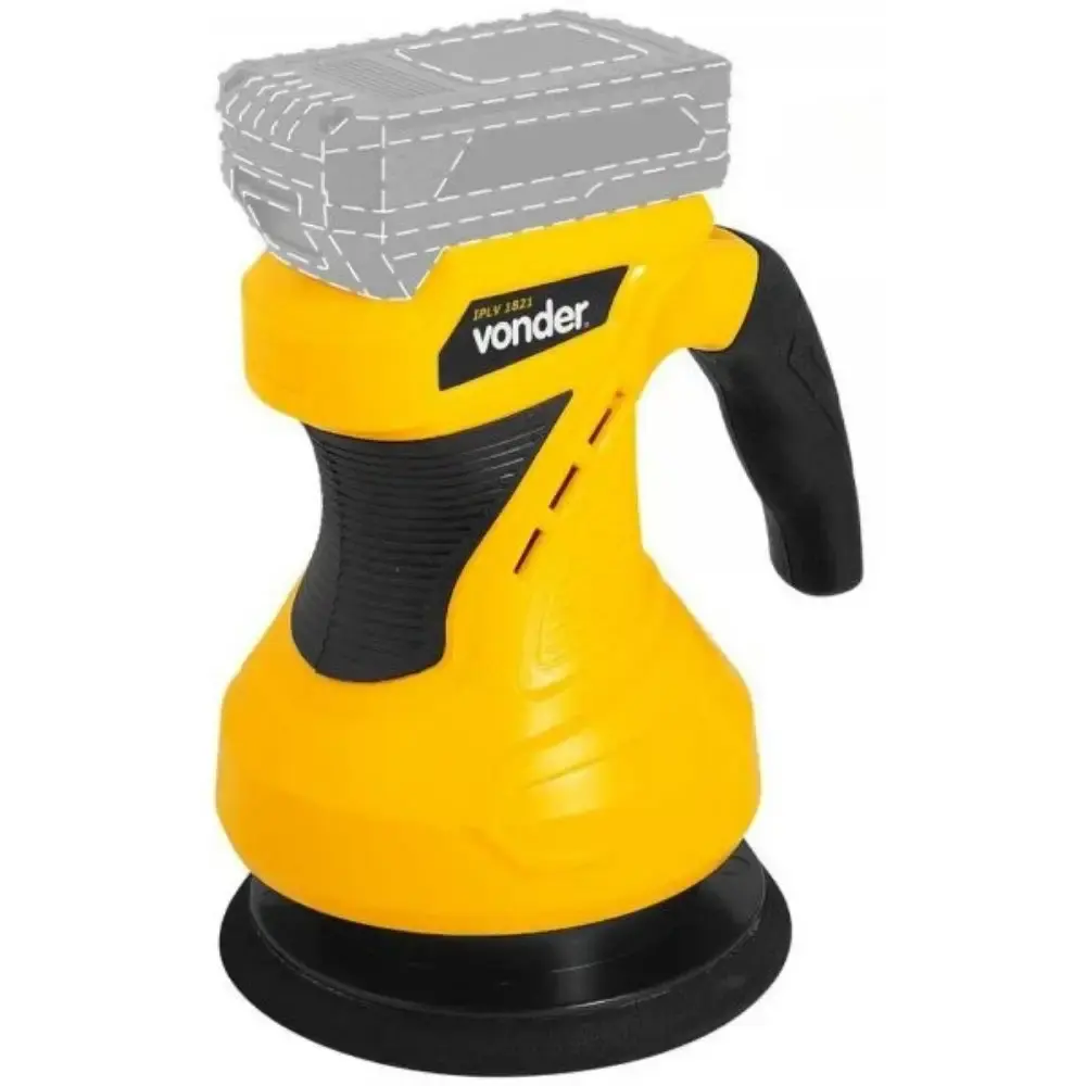 Politriz roto orbital 18V IPLV1821 sem bateria e sem carregador Vonder — fotografia de referência