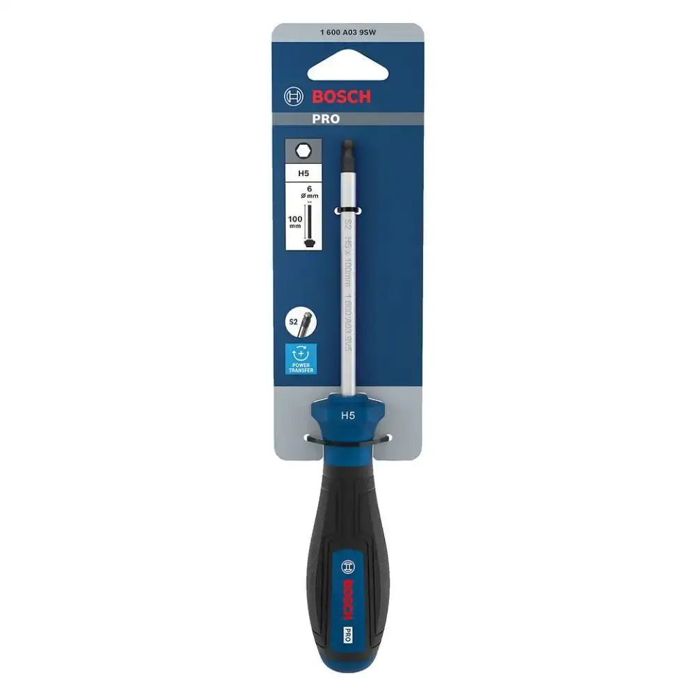 Chave de fenda PRO H5X100MM Bosch — fotografia 4