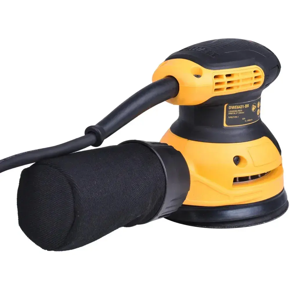 Lixadeira roto orbital de 5 280W 127V da Dewalt — fotografia 8