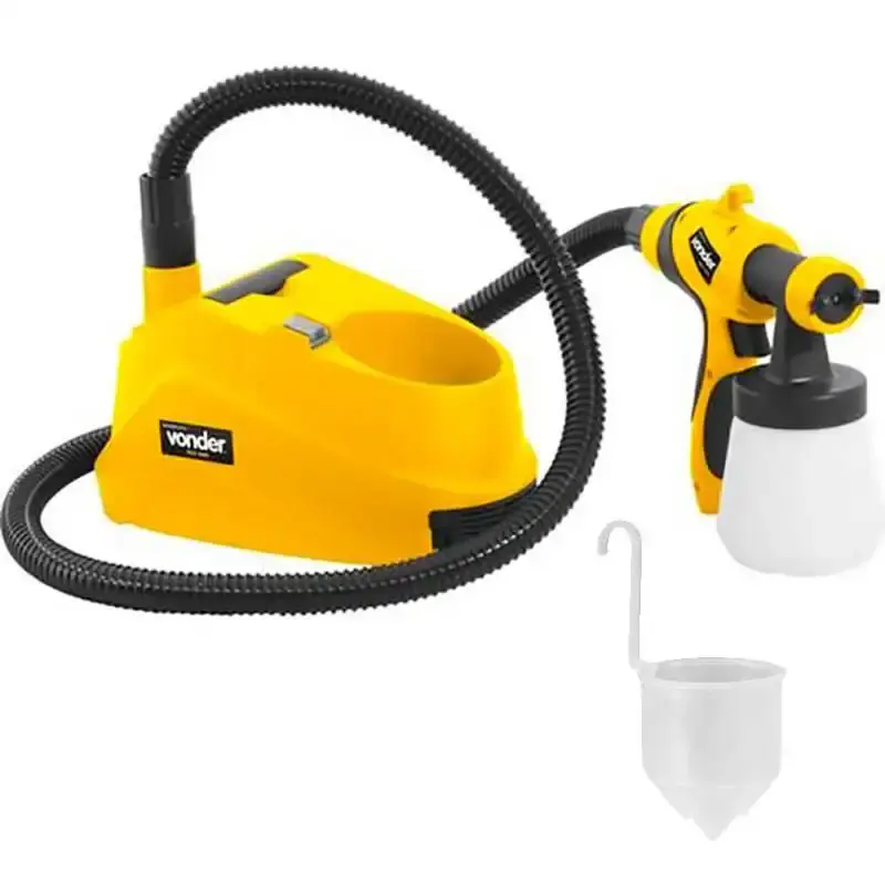 Pistola elétrica e pulverizadora para pintura PEV 900 Vonder 110 V